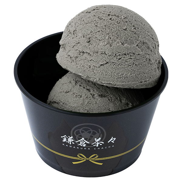 黒ゴマ黒豆茶ジェラート